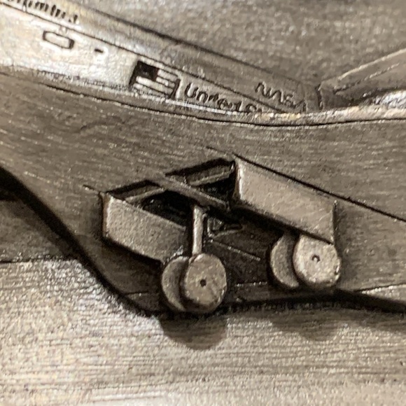 1982 SPACE SHUTTLE COLUMBIA VINTAGE BELT BUCKLE,TRUE VINTAGE PEWTER,NASA - Picture 9 of 15